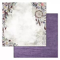 Набор бумаги 30,5х30,5 см "Танцы ветра", 12 листов (ScrapMania) Набор бумаги 30,5х30,5 см "Танцы ветра", 12 листов (ScrapMania)