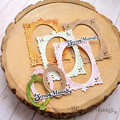 Нож "Картинная галерея. Овальный вырез", 5,5х8,3 см (ScrapMania) Нож "Картинная галерея. Овальный вырез", 5,5х8,3 см (ScrapMania)