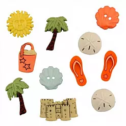 Набор пуговиц "На пляже" (Buttons Galore) Набор пуговиц "На пляже" (Buttons Galore)