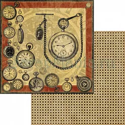 Бумага "Timely Point of View", серия: A Proper Gentleman (Graphic 45)