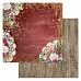 Набор бумаги 30,5х30,5 см "Богемное Рождество", 12 листов (ScrapMania)