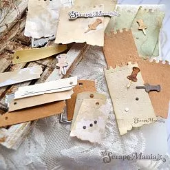 Нож "Старый блокнот", 4,3х5,4 см (ScrapMania)