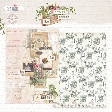 Бумага А4 "Botany journal 03" (DreamLight Studio)