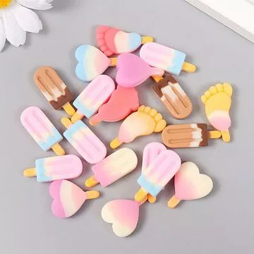 Набор миниатюр "Леденец на палочке", 1,7х2 см, 20 шт (АртУзор)