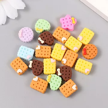 Набор миниатюр "Крекер фигурный с бантиком", 1,3х1,3 см, 20 шт (АртУзор)