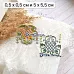 Нож "Королевский декор. Решетка", 5х5,5 см (ScrapMania)