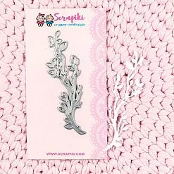 Нож "Весенняя веточка", 3х10 см (Scrapiki) Нож "Весенняя веточка", 3х10 см (Scrapiki)