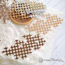 Нож "Старая решетка", 5,5х10,5 см (ScrapMania)