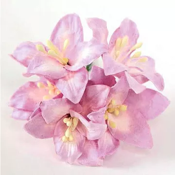 Букет лилий "Светло-сиреневый", 5 шт (Craft)
