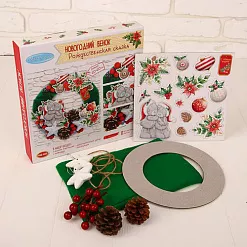 Набор для создания новогоднего венка "Me To You. Рождественская сказка" (АртУзор)