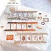 Нож "Кинопленка со знаками", 12,2х3,7 см (ScrapMania)