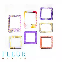 Набор рамок "Pretty violet. Нежная сирень" (Fleur-design) Набор рамок "Pretty violet. Нежная сирень" (Fleur-design)