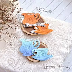 Нож "Уютная дача. Чаепитие", 4,3х4,8 см (ScrapMania)