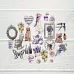 Набор высечек из ткани "Лимонный десерт", 29 шт (RozeFlowers)