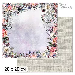 20х20 Бумага "Фономикс. Танцы ветра. Дизайн 5" (ScrapMania)