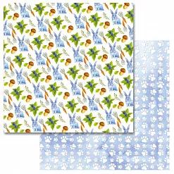 Набор бумаги 30,5х30,5 см "По грибы, по ягоды", 9 листов (ScrapMania)