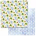 Набор бумаги 30,5х30,5 см "По грибы, по ягоды", 9 листов (ScrapMania)