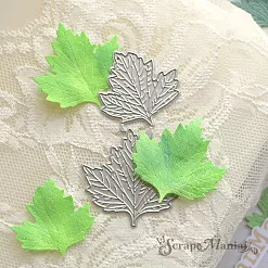 Нож "Калина. Листья", 4,2х7,3 см (ScrapMania)