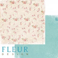 Набор бумаги 15х15 см "Забытое лето", 24 листа (Fleur-design)