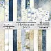 Набор бумаги 30,5х30,5 см "Небесная роса", 12 листов (ScrapMania)