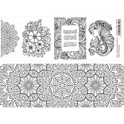 Лист с картинками 10х30 см "Это Я! Раскраска" (ScrapMania)