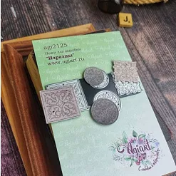 Нож "Изразцы", 3х3 см (AgiArt)