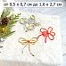 Нож "Добрый праздник. Банты", 1,6х2,7 см (ScrapMania)