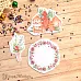 Набор высечек из бумаги "Имбирное Рождество" (ScrapMania)