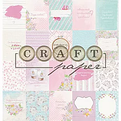 Набор карточек "Цветочная вышивка" (CraftPaper)