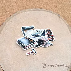 Набор высечек из бумаги "Элементарно, Ватсон!", 47 шт (ScrapMania)