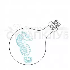 Штамп "Колба состояний" (Скрапклуб)