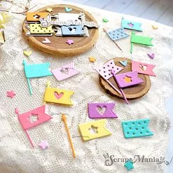 Нож "Флажок", 1,2х2 см (ScrapMania)
