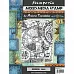 Резиновый штамп 15х20 см "Sir Vagabond. Механизм. Фон" (Stamperia)