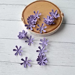 Набор бумажных цветов "Гипсофила. Фиолетовый", 20 шт (Китай) Набор бумажных цветов "Гипсофила. Фиолетовый", 20 шт (Китай)