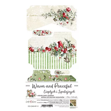 Набор бумаги 30х15 см "Warm and peaceful. Для вырезания. Конверты", 18 листов (CraftO'clock)