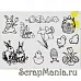 Набор штампов Folia "Пасха"