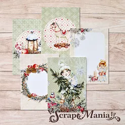Набор карточек "Румяный Новый Год" (ScrapMania)