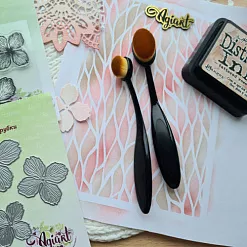 Кисть для тонирования и растушевки, большая (AgiArt) Кисть для тонирования и растушевки, большая (AgiArt)