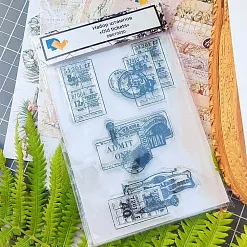 Штамп "Old Tickets", 3х6,2 см (DreamLight Studio)