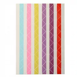 Набор клеящихся уголков для фотографий "Цветные" (АртУзор)