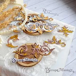 Нож "Вензеля. Декор", 3,5х8,4 см (ScrapMania)