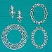 Набор украшений из чипборда "Рамки" (CraftStory)