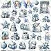 Бумага 30х30 см "Winter Sparkle. Christmas 26" (ScrapAndMe)
