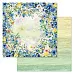 Бумага "Времена года: лето. Клумба" (ScrapMania) Бумага "Времена года: лето. Клумба" (ScrapMania)