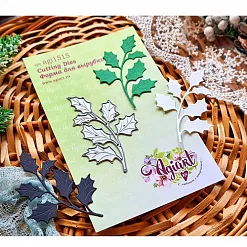 Нож "Праздничный остролист", 4,8х7,1 см (AgiArt) Нож "Праздничный остролист", 4,8х7,1 см (AgiArt)