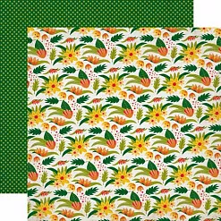Набор бумаги 15х15 см "Jungle safari", 24 листа (Echo Park)