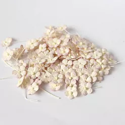 Набор мини-цветочков "Светло-сиреневые с молочным", 20 шт (Craft)