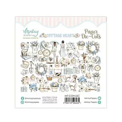 Набор вырубок "Cottage Heart", 60 шт (Mintay)