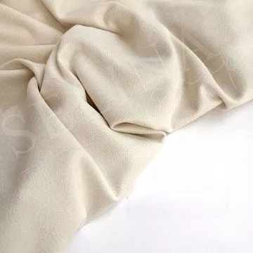 Отрез замши 30х70 см "Белый песок" (ScrapZefir)