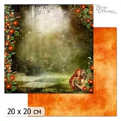 20х20 Бумага "Ворожея. Дизайн 1" (ScrapMania)